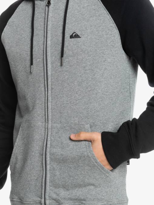 blazer azul marino/largo sudadera con cremallera Essentials D6T4D1513 hombres Quiksilver