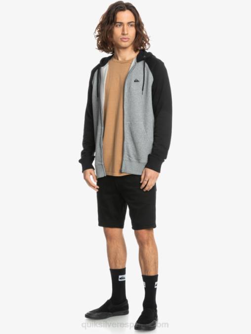 blazer azul marino/largo sudadera con cremallera Essentials D6T4D1513 hombres Quiksilver