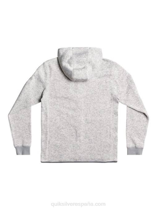 brezo gris claro sudadera con cremallera keller D6T4D1479 hombres Quiksilver