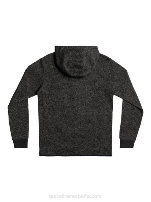 brezo gris oscuro sudadera con cremallera keller D6T4D1480 hombres Quiksilver