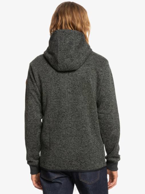 brezo gris oscuro sudadera con cremallera keller D6T4D1480 hombres Quiksilver