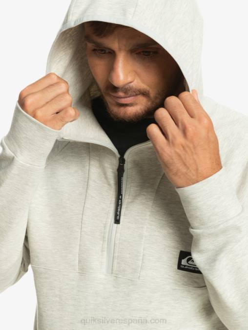 brezo gris violeta quítate la sudadera con capucha D6T4D1029 hombres Quiksilver