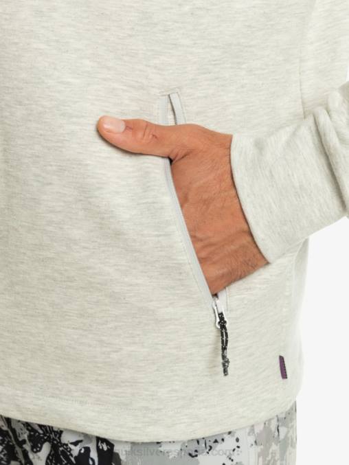 brezo gris violeta quítate la sudadera con capucha D6T4D1029 hombres Quiksilver