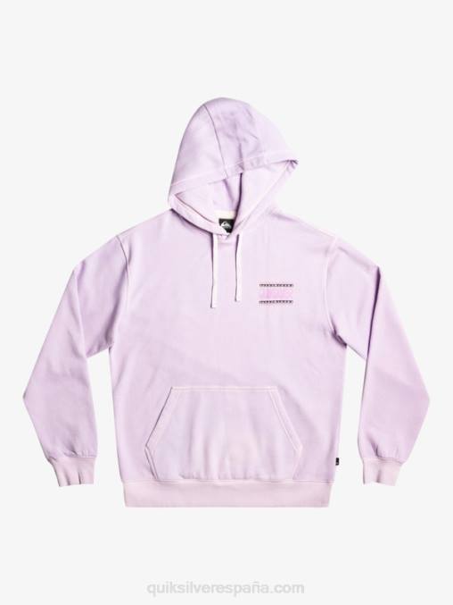 lila pastel sudadera con capucha de losa de neón D6T4D1356 hombres Quiksilver