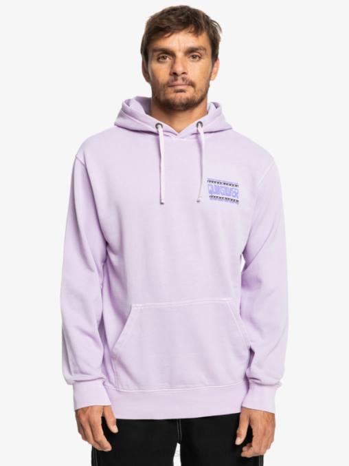 lila pastel sudadera con capucha de losa de neón D6T4D1356 hombres Quiksilver