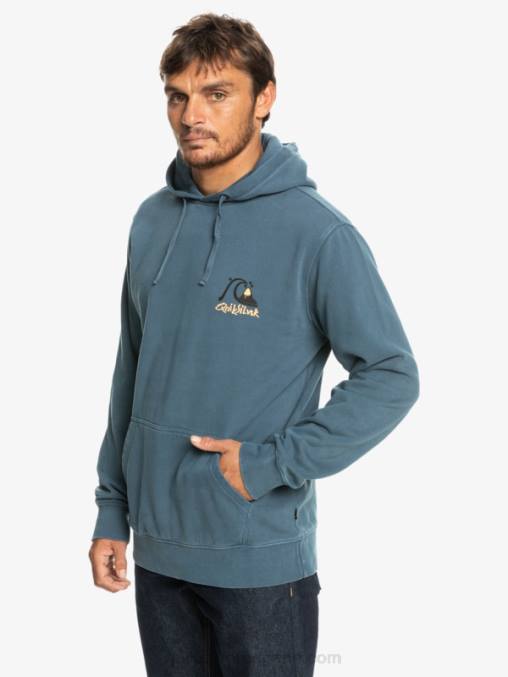 mar de bering sudadera con capucha de losa de neón D6T4D1355 hombres Quiksilver
