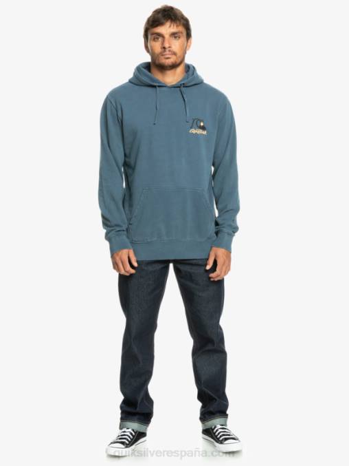 mar de bering sudadera con capucha de losa de neón D6T4D1355 hombres Quiksilver