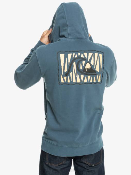 mar de bering sudadera con capucha de losa de neón D6T4D1355 hombres Quiksilver