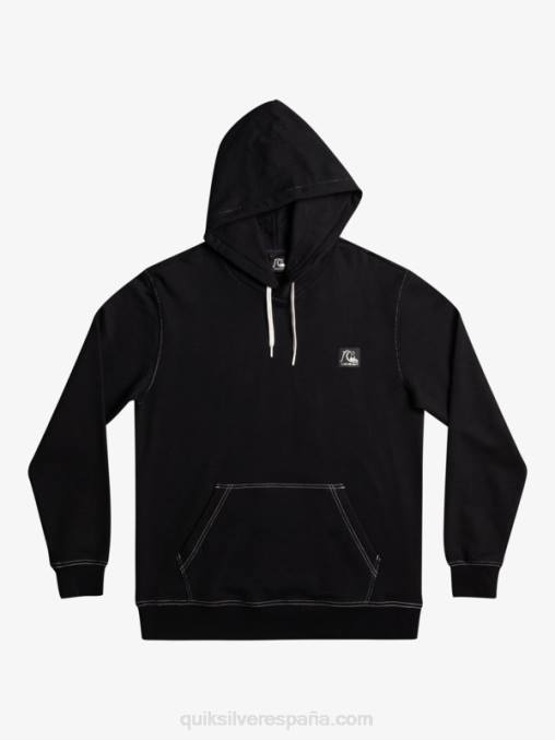 negro la sudadera con capucha original D6T4D1033 hombres Quiksilver