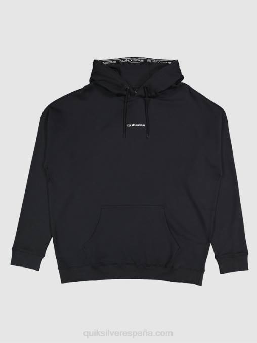negro sudadera D6T4D1805 hombres Quiksilver x Stab