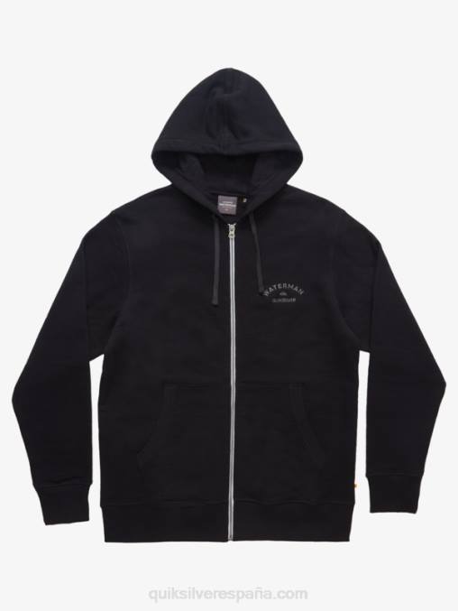 negro sudadera con cremallera waterman after surf D6T4D1420 hombres Quiksilver