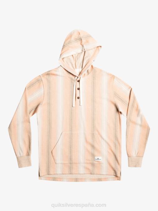praliné baja raya sudadera con capucha baja henley D6T4D1097 hombres Quiksilver
