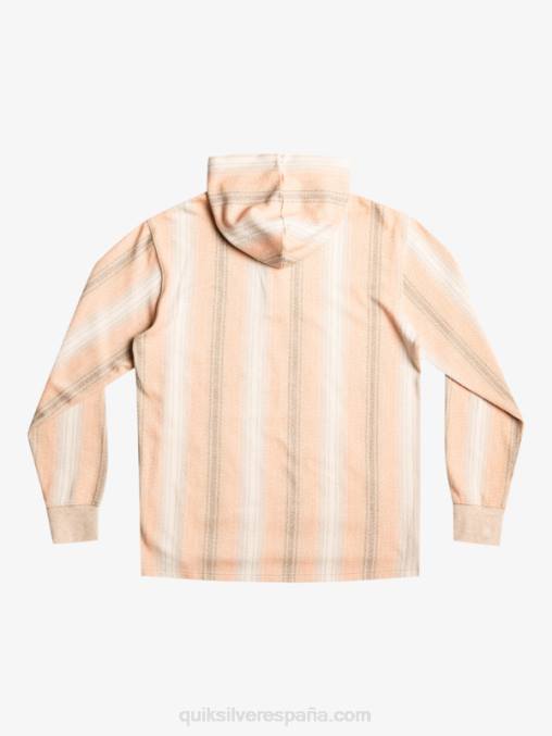 praliné baja raya sudadera con capucha baja henley D6T4D1097 hombres Quiksilver