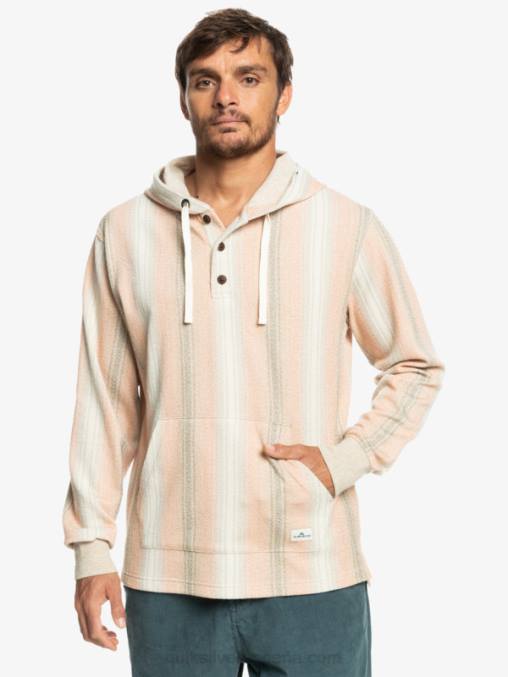 praliné baja raya sudadera con capucha baja henley D6T4D1097 hombres Quiksilver