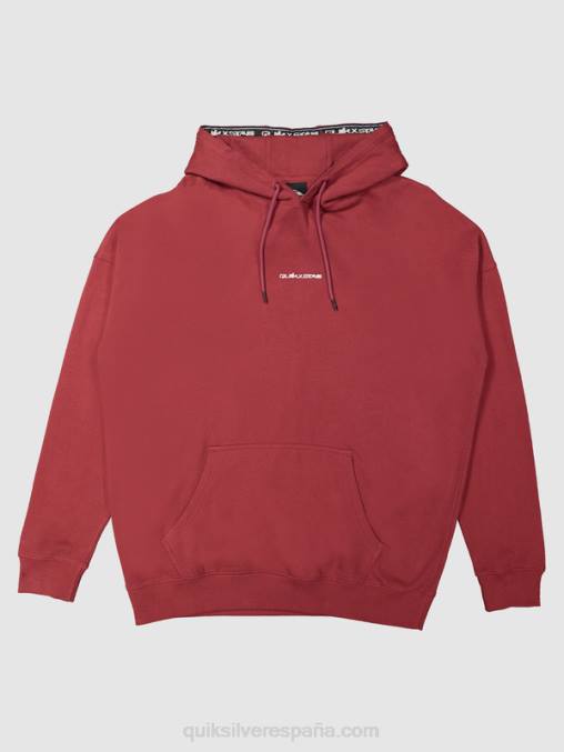 vino rubí sudadera D6T4D1804 hombres Quiksilver x Stab
