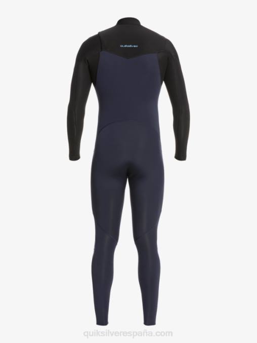 azul marino oscuro/negro Traje de neopreno con cremallera en el pecho para 3/2 sesiones diarias D6T4D1278 hombres Quiksilver