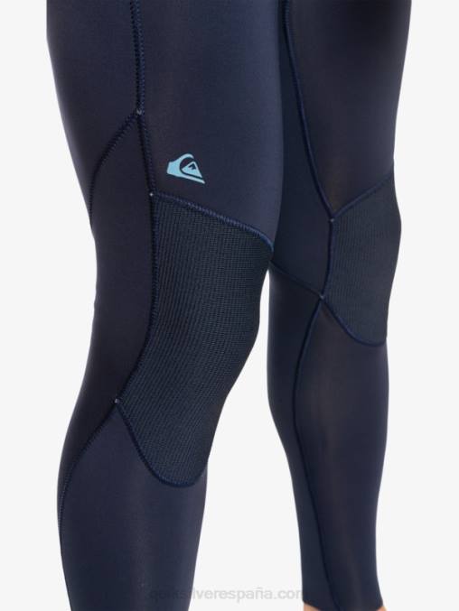 azul marino oscuro/negro Traje de neopreno con cremallera en el pecho para 3/2 sesiones diarias D6T4D1278 hombres Quiksilver