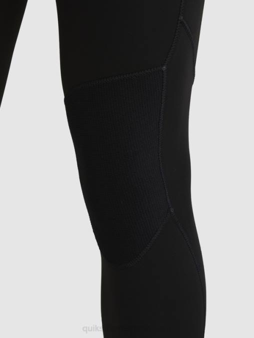 negro Traje de neopreno con cremallera en el pecho para 3/2 sesiones diarias D6T4D1280 hombres Quiksilver