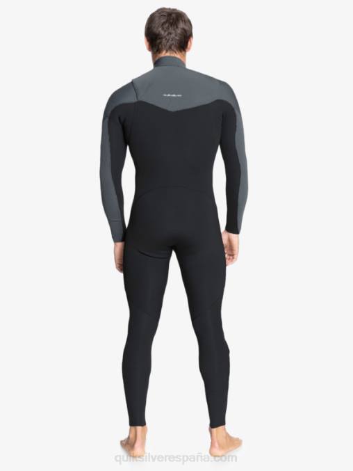 negro/bronce Traje de neopreno con cremallera en el pecho para 3/2 sesiones diarias D6T4D1279 hombres Quiksilver