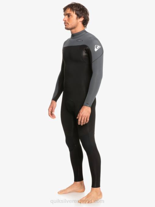 negro/bronce Traje de neopreno con cremallera trasera para 3/2 sesiones diarias D6T4D926 hombres Quiksilver