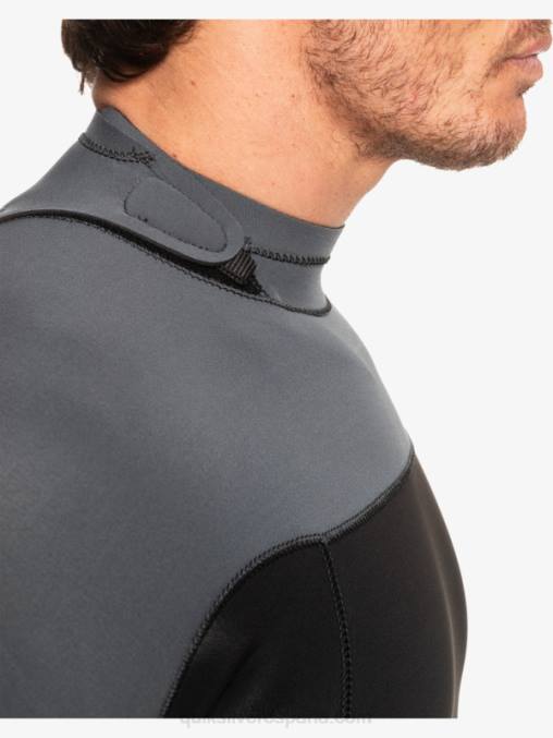 negro/bronce Traje de neopreno con cremallera trasera para 3/2 sesiones diarias D6T4D926 hombres Quiksilver