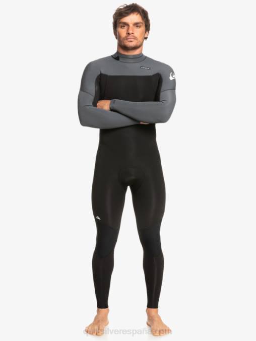 negro/bronce Traje de neopreno con cremallera trasera para 3/2 sesiones diarias D6T4D926 hombres Quiksilver