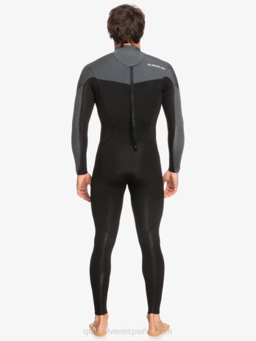 negro/bronce Traje de neopreno con cremallera trasera para 3/2 sesiones diarias D6T4D926 hombres Quiksilver