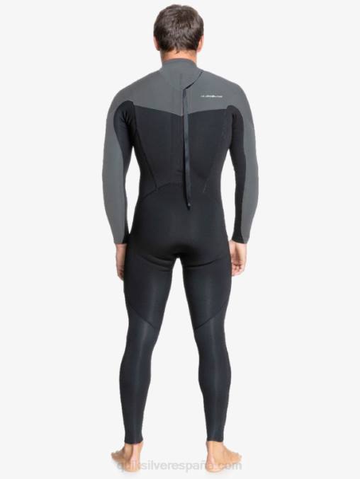 negro/bronce Traje de neopreno con cremallera trasera para 4/3 sesiones diarias D6T4D1173 hombres Quiksilver