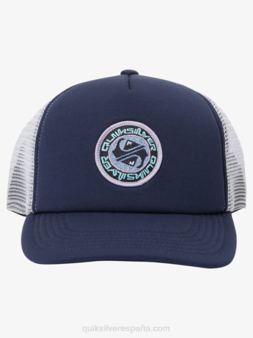 chaqueta azul marino gorra de camionero con pico furtivo 2-7 D6T4D1892 Niños Quiksilver