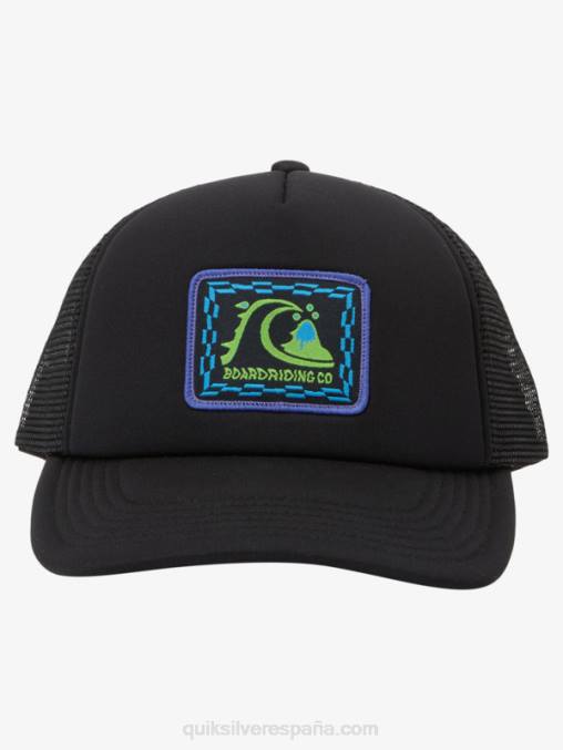 negro 8-16 gorra snapback con visera furtiva D6T4D2045 Niños Quiksilver