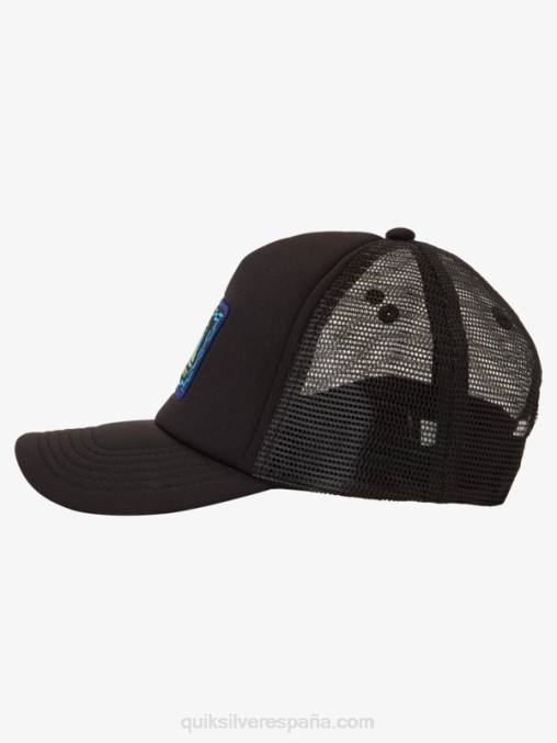 negro gorra de camionero con pico furtivo 2-7 D6T4D1891 Niños Quiksilver