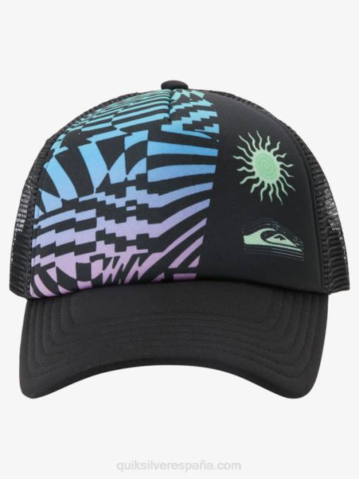 negro gorra snapback 8-16 urraca coop D6T4D1929 Niños Quiksilver