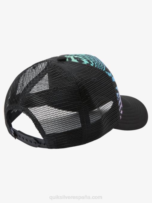 negro gorra snapback 8-16 urraca coop D6T4D1929 Niños Quiksilver