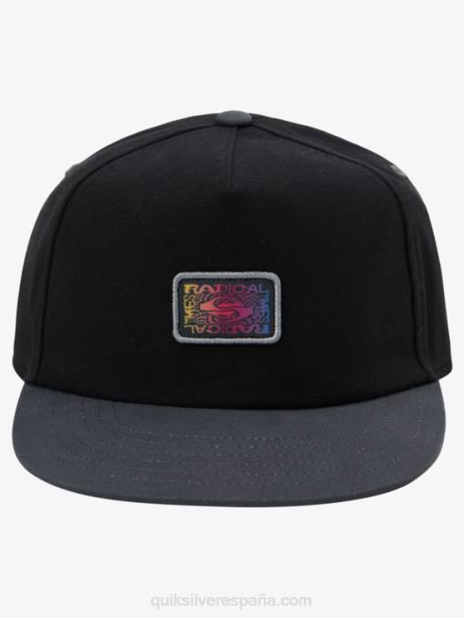 negro gorra snapback zinger 8-16 D6T4D2050 Niños Quiksilver