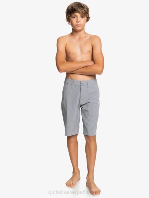 aguanieve 8-16 union heather anfibio 19 pantalones cortos híbridos D6T4D2314 Niños Quiksilver