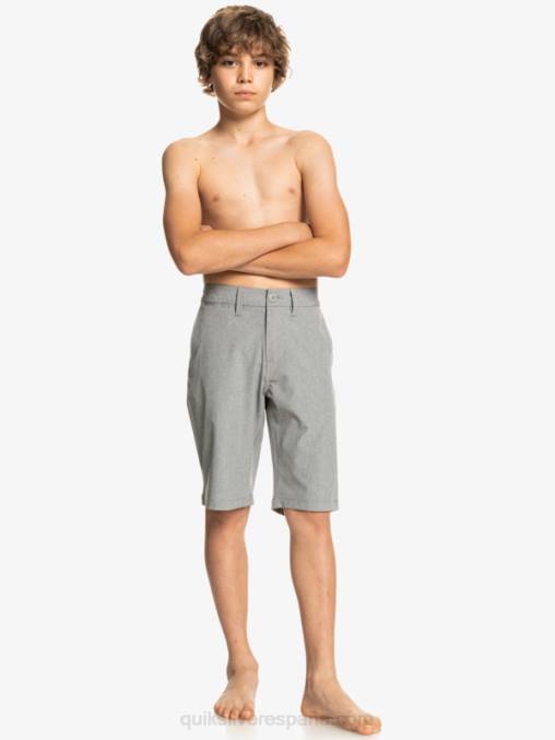 aguanieve 8-16 union heather anfibio 19 pantalones cortos híbridos D6T4D2326 Niños Quiksilver