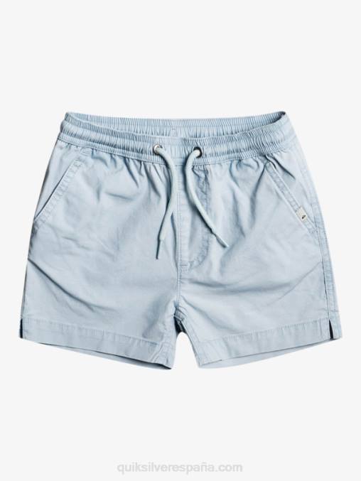 azul celeste Pantalón corto elástico 2-7 taxer D6T4D2215 Niños Quiksilver
