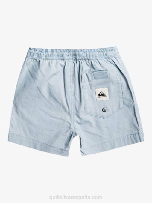 azul celeste Pantalón corto elástico 2-7 taxer D6T4D2215 Niños Quiksilver