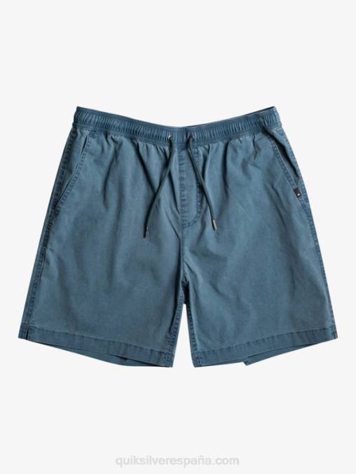 azul marino medianoche 8-16 taxer 15 pantalones cortos con cintura elástica D6T4D2081 Niños Quiksilver