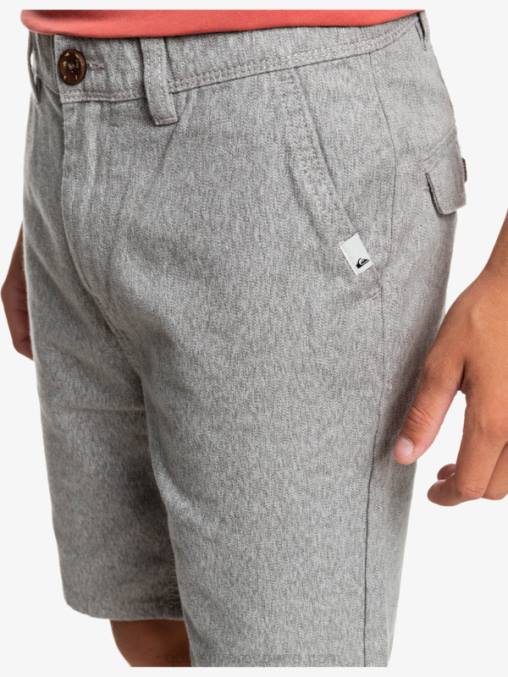 brezo gris claro 8-16 todos los días 17 pantalones cortos chinos D6T4D2286 Niños Quiksilver