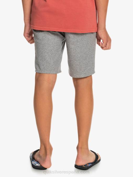 brezo gris claro 8-16 todos los días 17 pantalones cortos chinos D6T4D2286 Niños Quiksilver