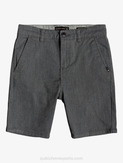 brezo gris oscuro 8-16 shorts chinos new daily union 17 D6T4D2279 Niños Quiksilver