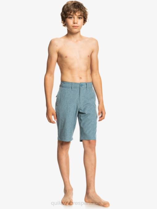 capitanes azules 8-16 union heather anfibio 19 pantalones cortos híbridos D6T4D2327 Niños Quiksilver