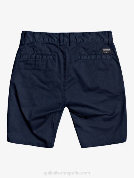 chaqueta azul marino 8-16 nuevos shorts chinos elásticos daily union D6T4D2110 Niños Quiksilver