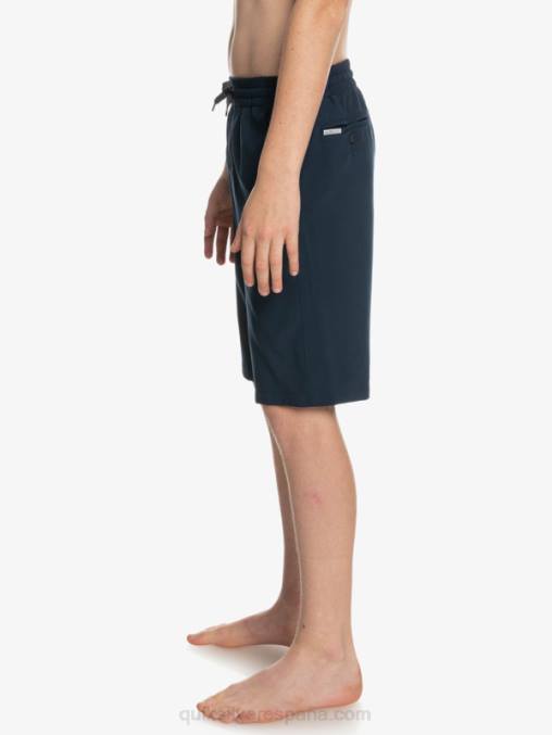 chaqueta azul marino 8-16 ocean elástico amph yth 18 shorts híbridos D6T4D2256 Niños Quiksilver
