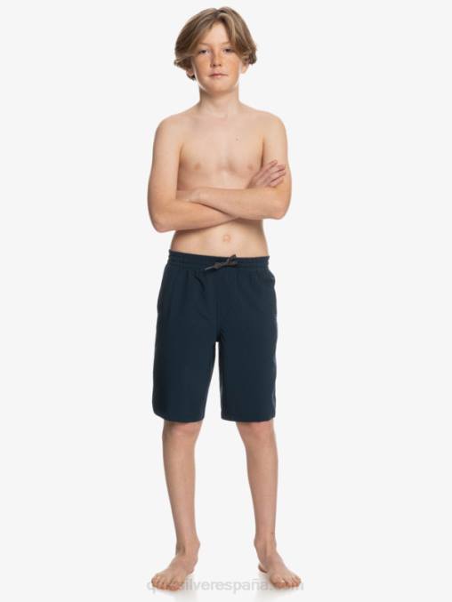 chaqueta azul marino 8-16 ocean elástico amph yth 18 shorts híbridos D6T4D2256 Niños Quiksilver