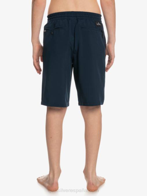 chaqueta azul marino 8-16 ocean elástico amph yth 18 shorts híbridos D6T4D2256 Niños Quiksilver