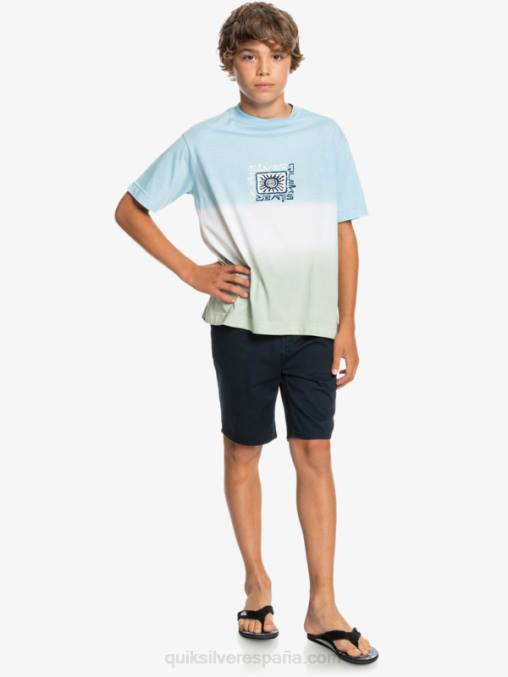 chaqueta azul marino 8-16 todos los días 17 pantalones cortos chinos D6T4D2289 Niños Quiksilver