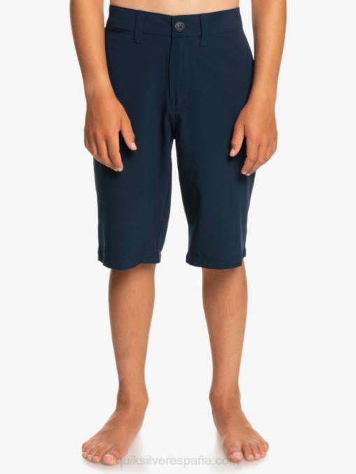 chaqueta azul marino 8-16 unión de anfibios 19 pantalones cortos híbridos D6T4D2238 Niños Quiksilver