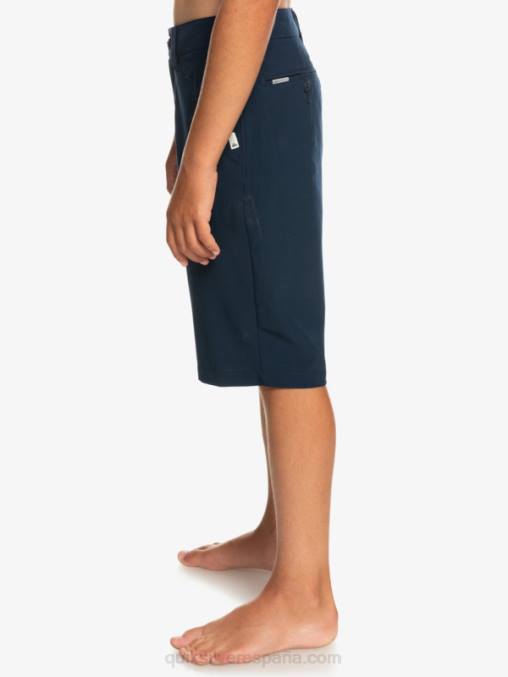 chaqueta azul marino 8-16 unión de anfibios 19 pantalones cortos híbridos D6T4D2238 Niños Quiksilver